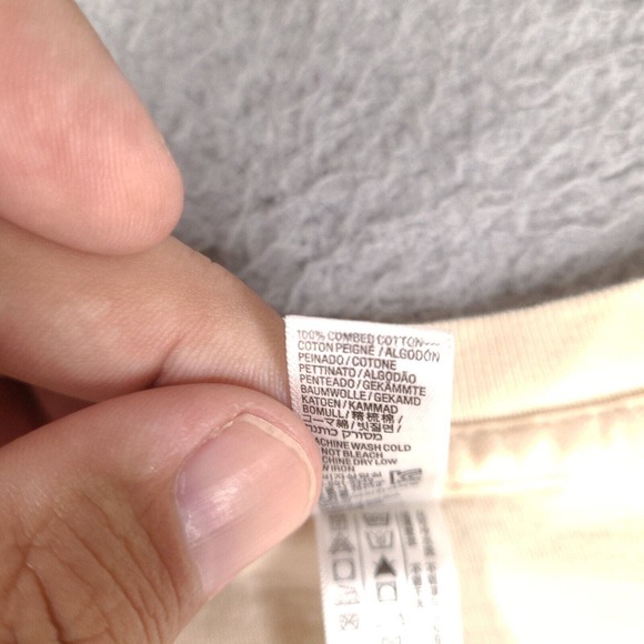 Cake T-Shirt American Apparel Victorian Balloon Adult Medium Beige Short Sleeve - Picture 4 of 11